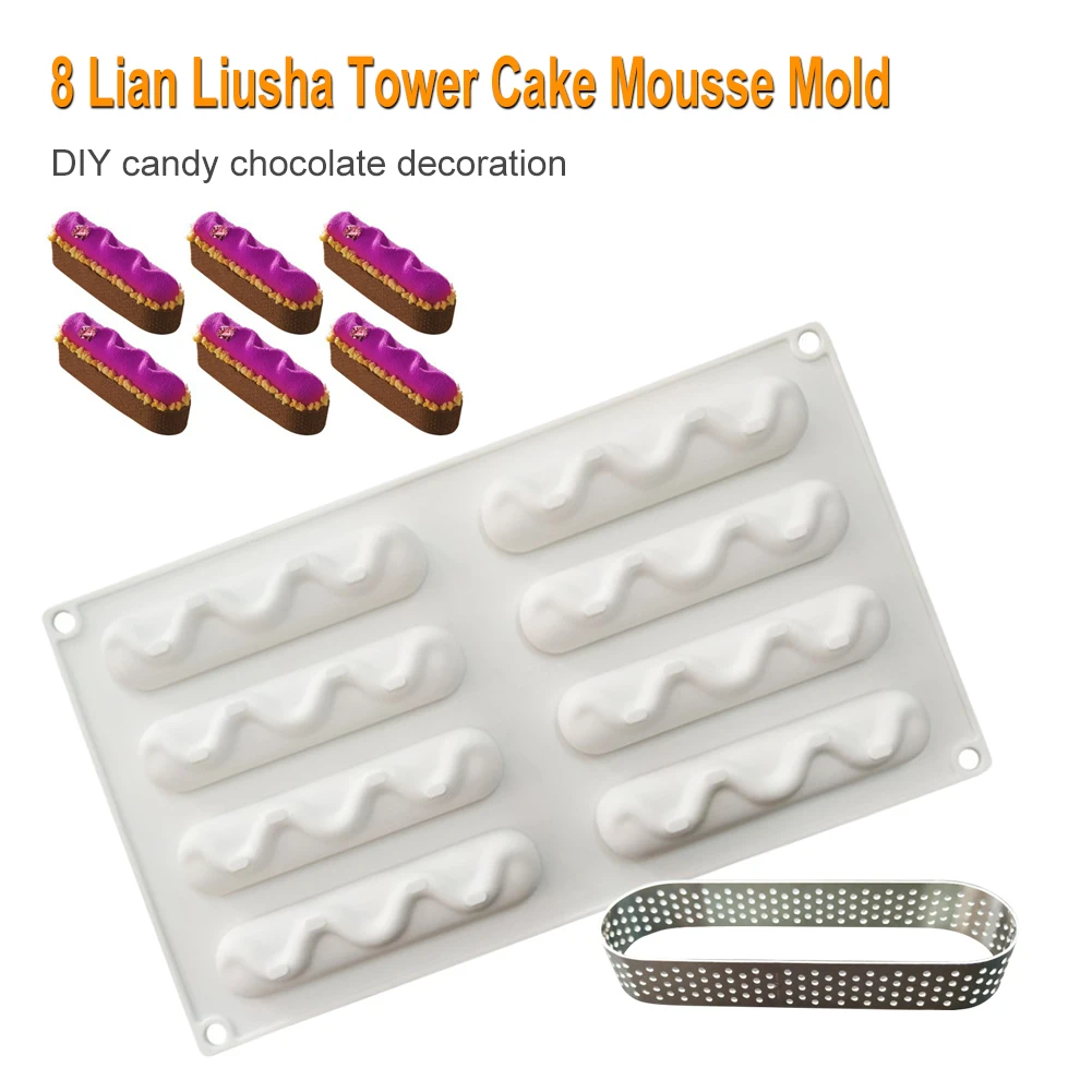 Quicksand Cake DIY Metal Silicone Mold Tart Chocolate Pastry Mould Mousse Dessert Cake Modle Baking Tools Set
Quicksand Cake DIY Metal Silicone Mold Tart Chocolate Pastry Mould Mousse Dessert Cake Modle Baking Tools Set