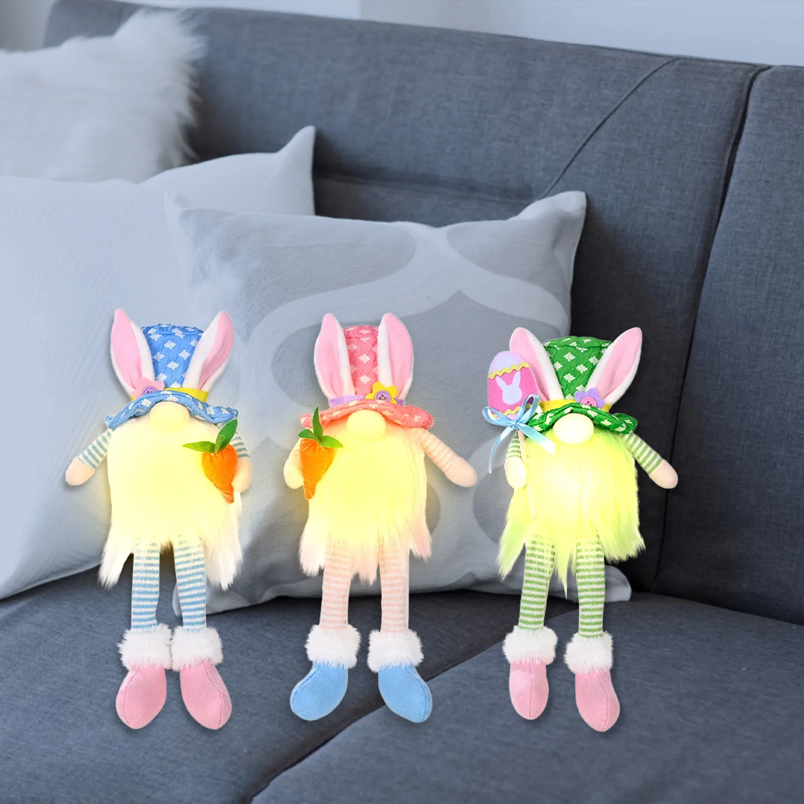 Kawaii Пасхальный гном, плюшевая кукла со светсветильник, Декор для дома, вечевечерние НКИ, стол, кролик, уши, Безликий, карликовый свет, дневное...
Kawaii Пасхальный гном, плюшевая кукла со светсветильник, Декор для дома, вечевечерние НКИ, стол, кролик, уши, Безликий, карликовый свет, дневное...