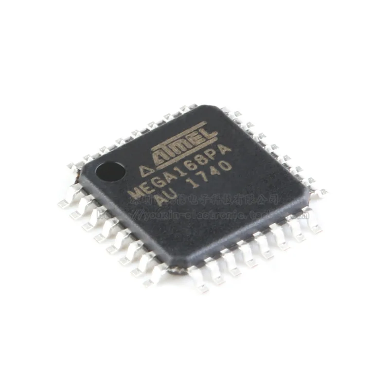 

Original SMD ATMEGA168PA-AU 8-bit microcontroller 16K flash AVR TQFP-32