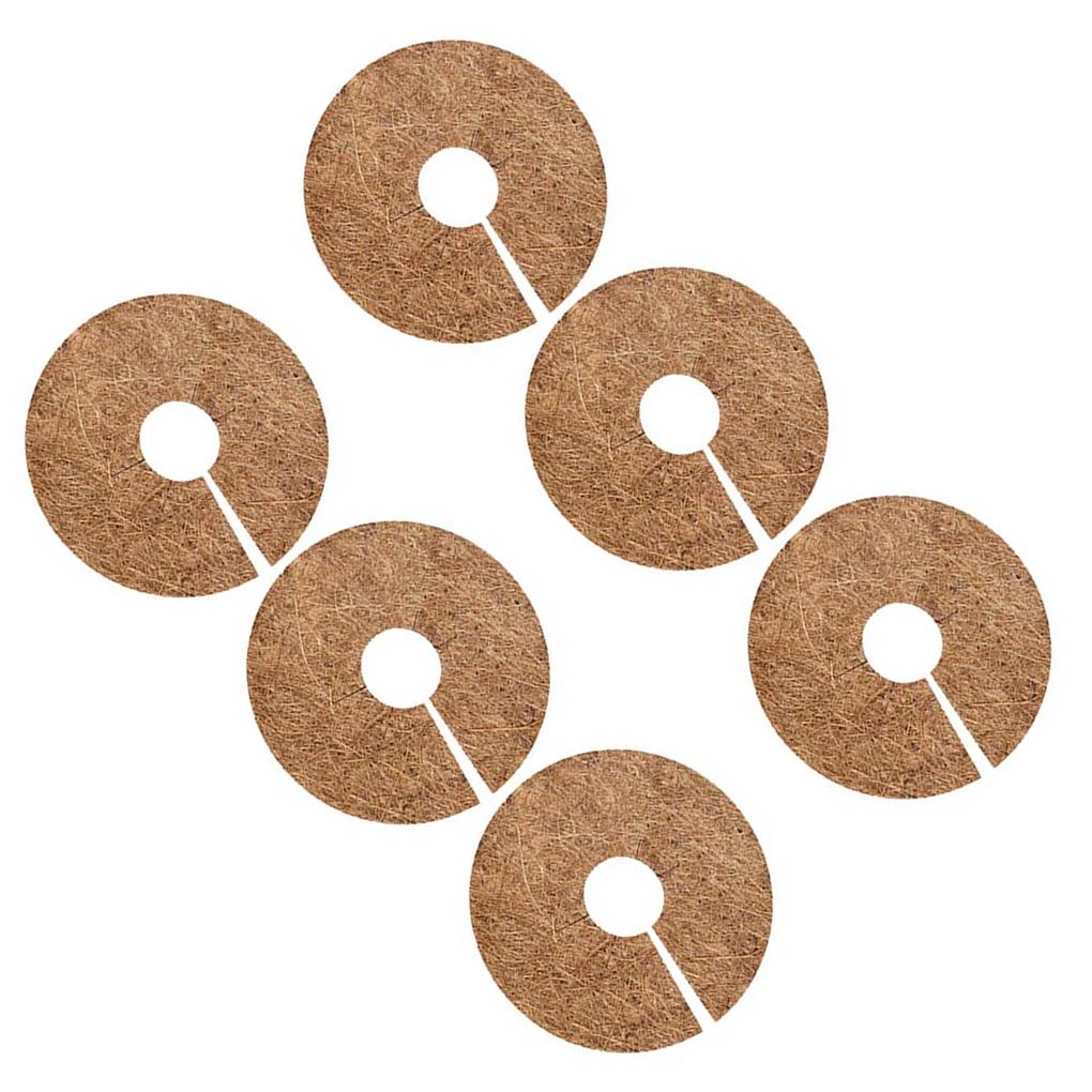 6 Pieces Coco Coir Fiber Mulch Disc Rings Protector Mat Tree Pad Plant Cover Weeding Matsfor Indoor Outdoor Garden
6 Pieces Coco Coir Fiber Mulch Disc Rings Protector Mat Tree Pad Plant Cover Weeding Matsfor Indoor Outdoor Garden