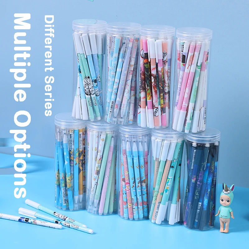24Pcs/barrel Cartoon Constellation Universe Erasable Gel Pen Replaceable 0.5mm Black/Blue Ink Writing Stationery Kawaii Supplies
24Pcs/barrel Cartoon Constellation Universe Erasable Gel Pen Replaceable 0.5mm Black/Blue Ink Writing Stationery Kawaii Supplies