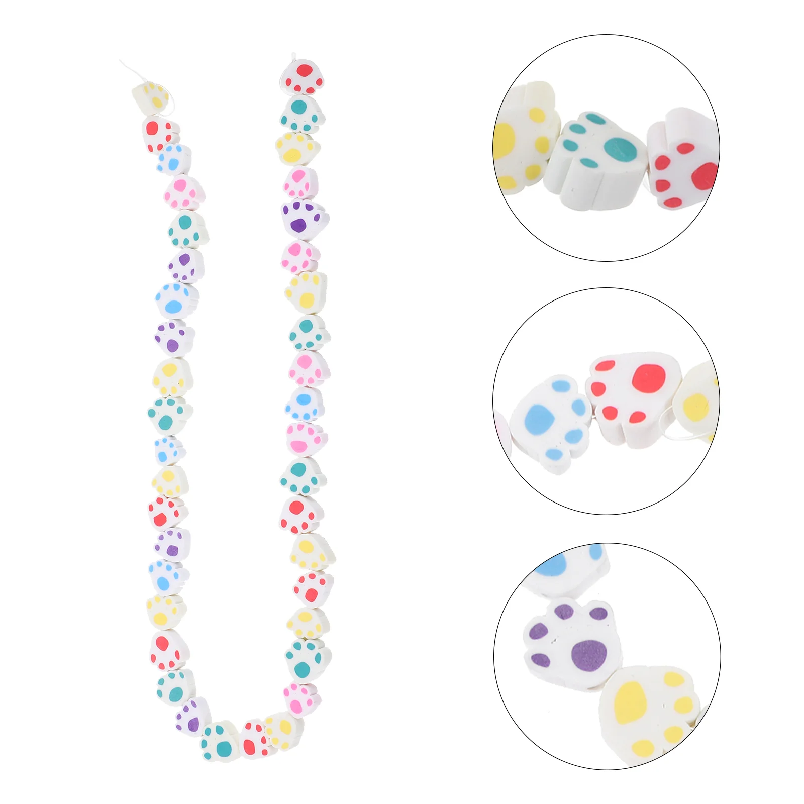Soft Clay Beads Bracelet Necklace DIY Crafts Making Bracelets Colored Small Jewelry Supplies
Soft Clay Beads Bracelet Necklace DIY Crafts Making Bracelets Colored Small Jewelry Supplies