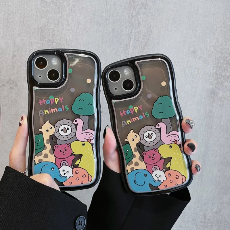 Cartoon Animals Black Phone Case Cover for IPhone 14 Plus 11 12 13 14 Pro X XR XS Max Shockproof Cases for IPhone 14 Case
Cartoon Animals Black Phone Case Cover for IPhone 14 Plus 11 12 13 14 Pro X XR XS Max Shockproof Cases for IPhone 14 Case