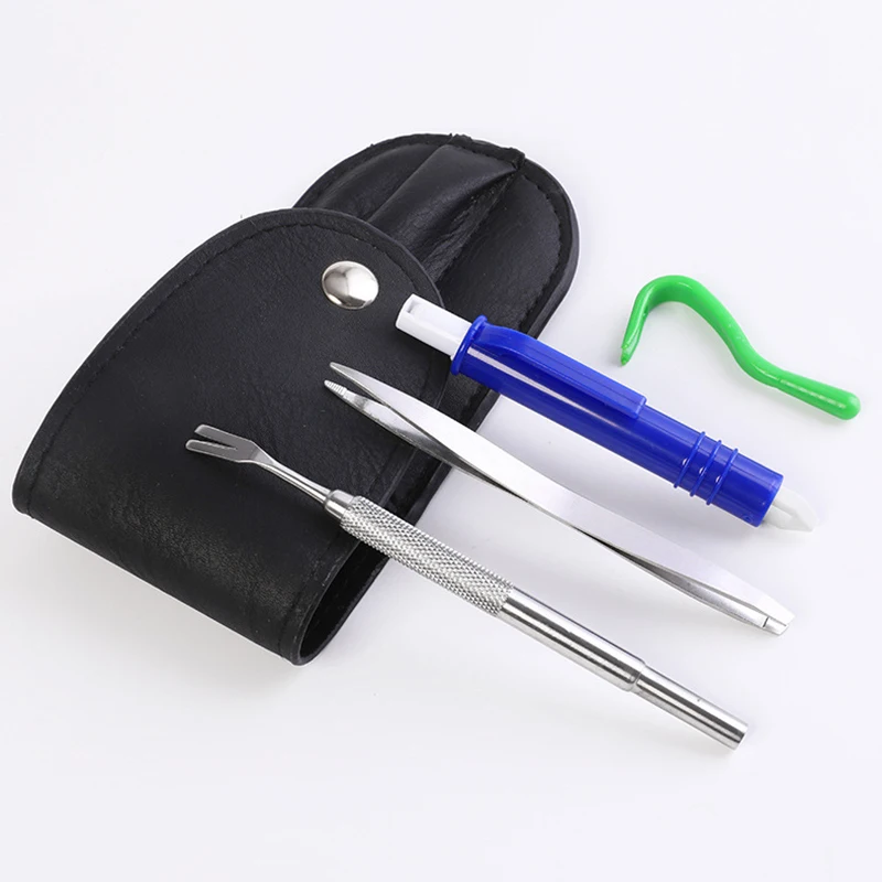 Набор пинцетов для удаления клещей домашних животных, 4 шт.
Набор пинцетов для удаления клещей домашних животных, 4 шт.