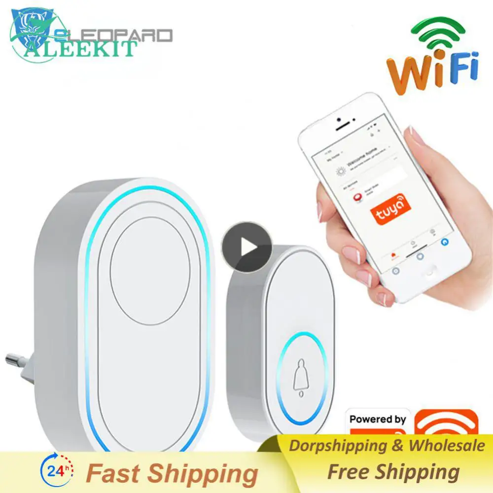 1/2/3PCS Tuya Smart Wifi Intelligent Wireless Doorbell Mini Waterproof Remote Electronic Doorbell Eu Us Wifi Dingdong Pager
1/2/3PCS Tuya Smart Wifi Intelligent Wireless Doorbell Mini Waterproof Remote Electronic Doorbell Eu Us Wifi Dingdong Pager