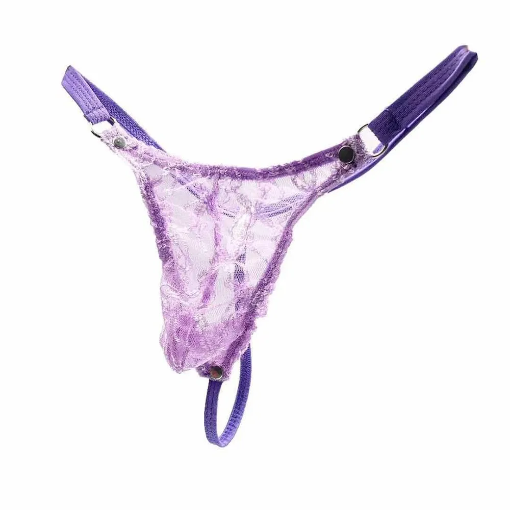 Lace Lingerie Men's Sissy Thong G-String T-Back Thong Bulge Pouch Underpant Sissy Puch Panties Bikini Lingerie Gaywear Underwear
Lace Lingerie Men's Sissy Thong G-String T-Back Thong Bulge Pouch Underpant Sissy Puch Panties Bikini Lingerie Gaywear Underwear