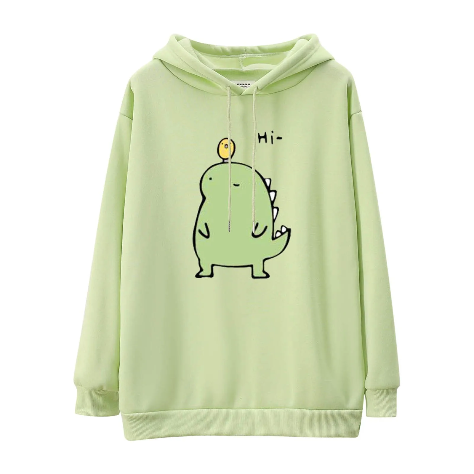 Chinese Manufacturer Color Block Long Sleeve Casual Little Dinosaur Print Couples Graphic Women's Hoodies Hoodies Female
Chinese Manufacturer Color Block Long Sleeve Casual Little Dinosaur Print Couples Graphic Women's Hoodies Hoodies Female