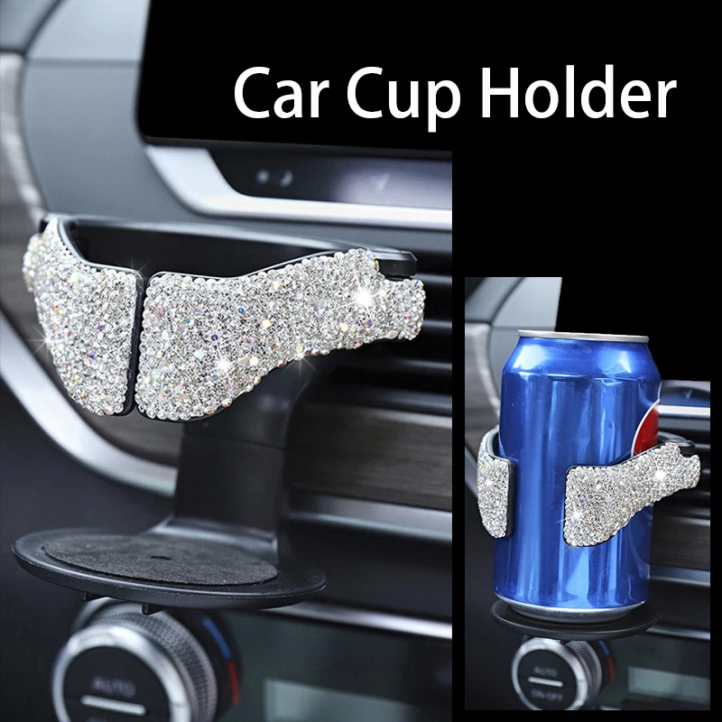 Car Cup Holder Diamond Air Vent Outlet Drink Coffee Bottle Holder Can Mounts Holders Beverage Ashtray Mount Stand Accessories 
Car Cup Holder Diamond Air Vent Outlet Drink Coffee Bottle Holder Can Mounts Holders Beverage Ashtray Mount Stand Accessories