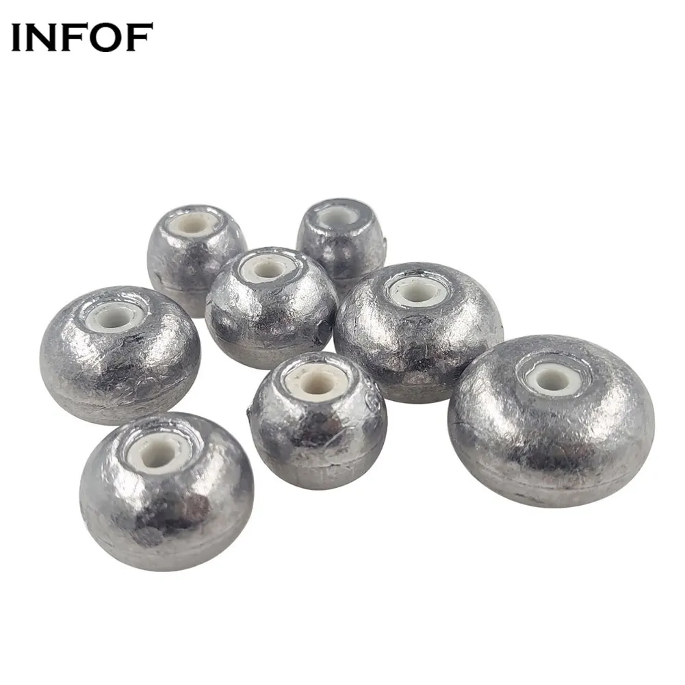 INFOF 1-piece Ceramic Lead Fishing Weight Sinker 20g 30g 40g 50g 70g 80g 100g Saltwater Fishing Terminal Tackle
INFOF 1-piece Ceramic Lead Fishing Weight Sinker 20g 30g 40g 50g 70g 80g 100g Saltwater Fishing Terminal Tackle