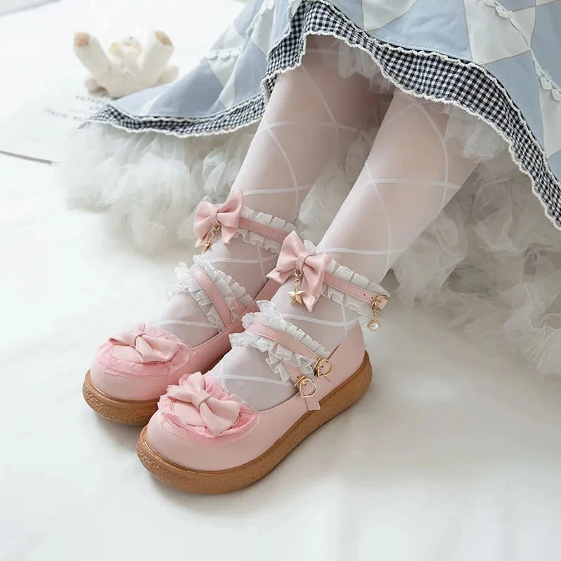 Summer Lolita Women'S Shoes Buckle Flat Shoes Women'S Thick-Soled Single Shoes Jk Shoes Japanese Small Leather Shoes Party Shoes
Summer Lolita Women'S Shoes Buckle Flat Shoes Women'S Thick-Soled Single Shoes Jk Shoes Japanese Small Leather Shoes Party Shoes