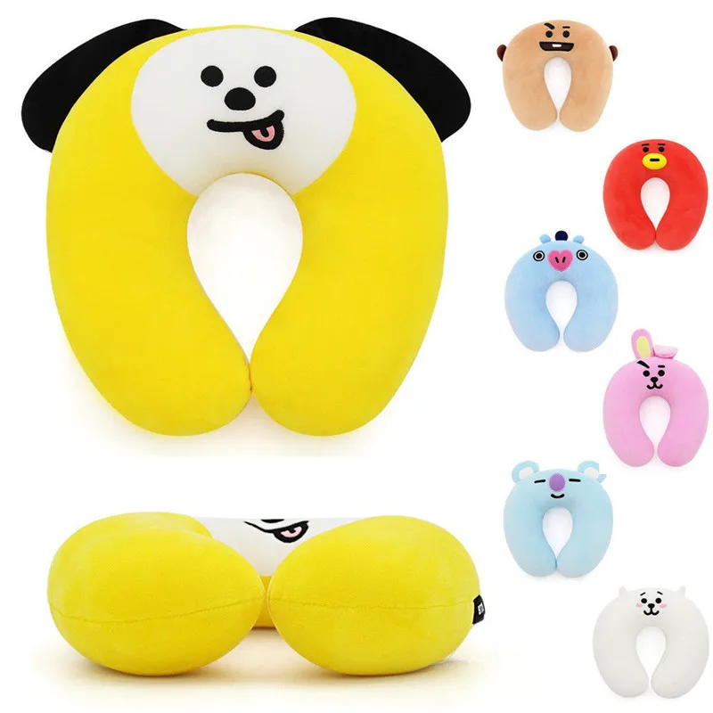 New Korean Kpop Cartoon Kids U-shaped Pillow Plush Neck Pillow Nap Pillow Lunch Break Pillow Cervical Pillow Travel Pillows Gift 
New Korean Kpop Cartoon Kids U-shaped Pillow Plush Neck Pillow Nap Pillow Lunch Break Pillow Cervical Pillow Travel Pillows Gift