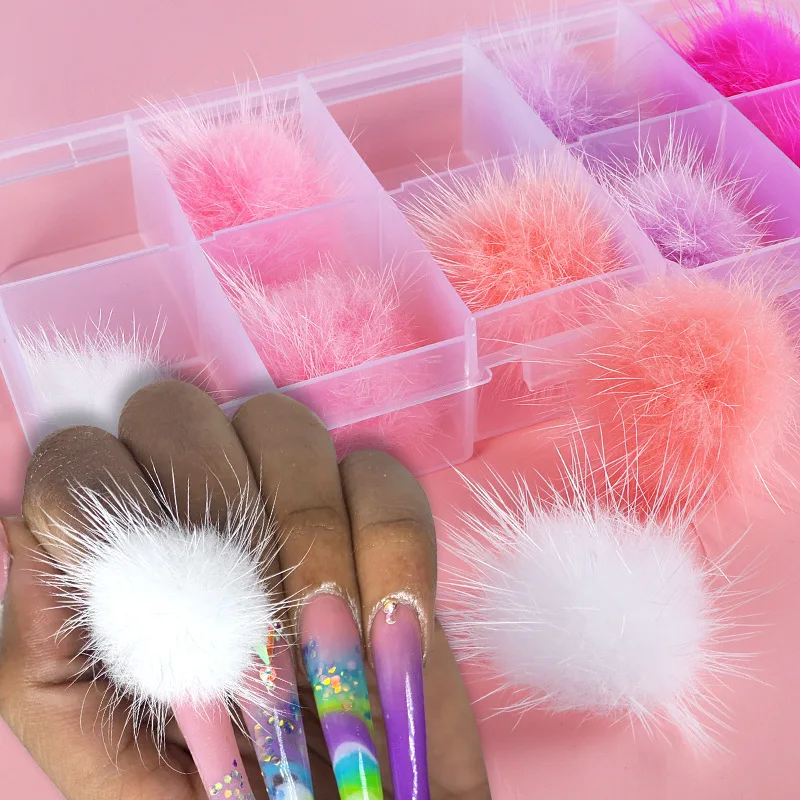 10pcs/6Pcs Pompoms Plush Heart 3D Nail Art Decorations Soft Hairball Detachable Magnet Cute Jewelry Manicure Design Accessories
10pcs/6Pcs Pompoms Plush Heart 3D Nail Art Decorations Soft Hairball Detachable Magnet Cute Jewelry Manicure Design Accessories