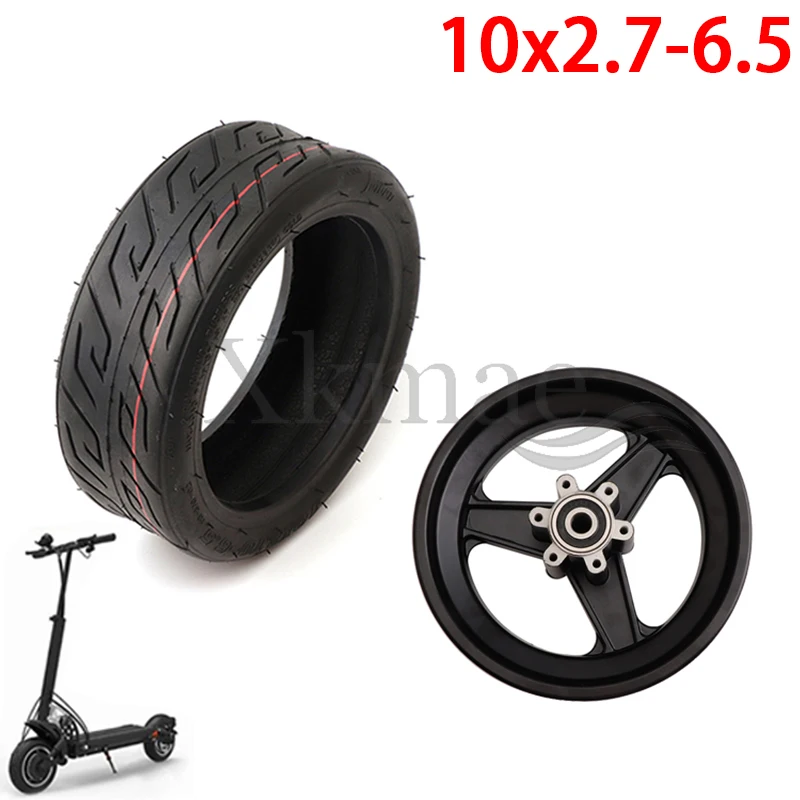 

10 inch vacuum tires 10x2.70-6.5 tubeless tires with aluminum alloy wheels suitable for electric scooter balance scooter