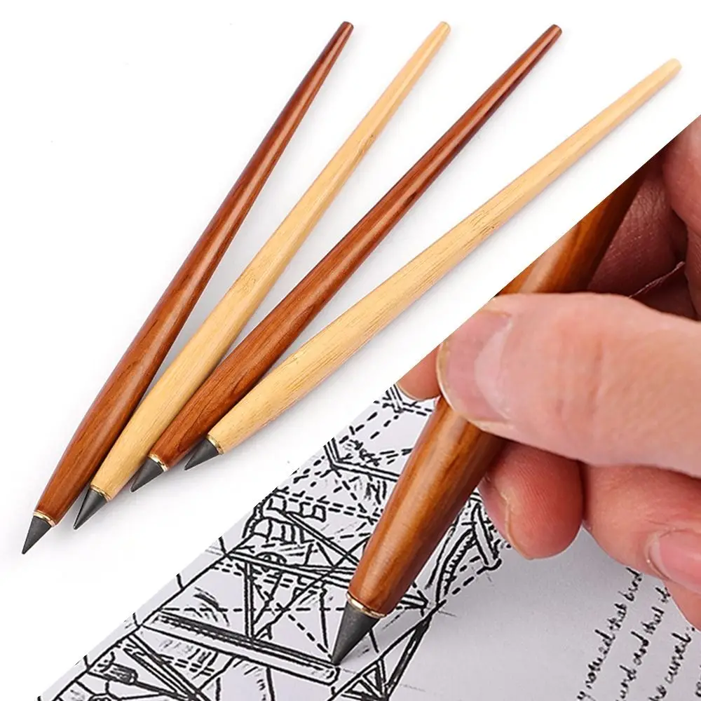

Дружественные деревянные школьные канцелярские принадлежности без чернил HB инструмент для рисования скетчей неограниченная ручка для письма безмерный вечный карандаш