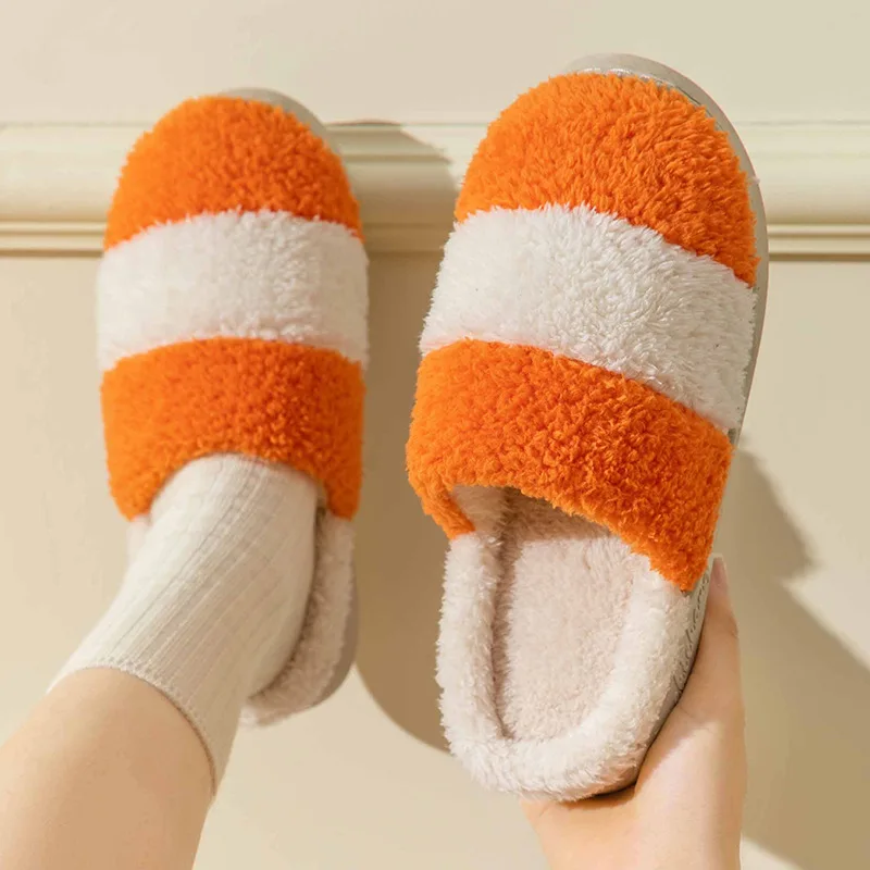 Furry Stripes Slippers For Women Winter Warm Slides Shoes For Home Mules Woman Fur Shoes Indoor Slippers Couple Shoes Unisex
Furry Stripes Slippers For Women Winter Warm Slides Shoes For Home Mules Woman Fur Shoes Indoor Slippers Couple Shoes Unisex