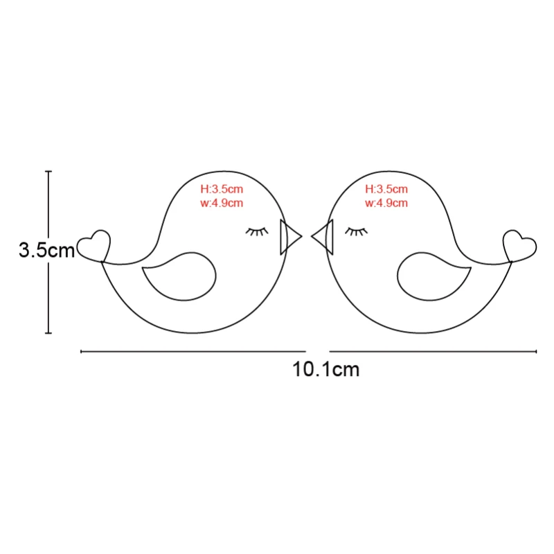 2 Love Birds Design Metal Die Cutting Dies Stencil Scrapbooking Photo Album Card Paper Embossing Craft DIY
2 Love Birds Design Metal Die Cutting Dies Stencil Scrapbooking Photo Album Card Paper Embossing Craft DIY