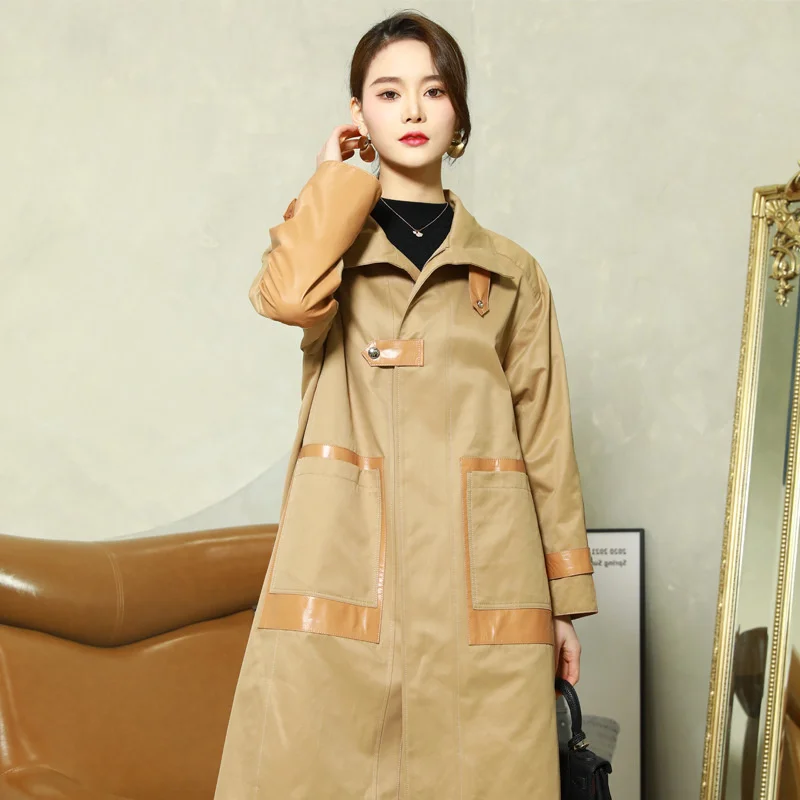 2023Leather jacket,Women's Genuine Leather Jacket New Korean Ladies Slim Sheepskin Windbreaker Coat Fashion Leather Jacket Women
2023Leather jacket,Women's Genuine Leather Jacket New Korean Ladies Slim Sheepskin Windbreaker Coat Fashion Leather Jacket Women