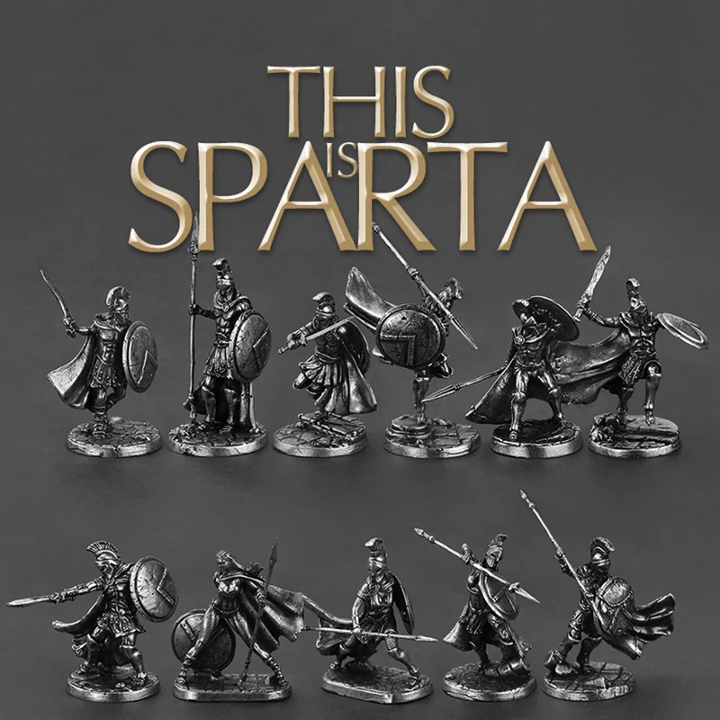 1pcs Ancient Spartan Rome Soliders Figurines Miniatures Vintage Metal Soldiers Model Statue Desktop Ornament Gifts for Men
1pcs Ancient Spartan Rome Soliders Figurines Miniatures Vintage Metal Soldiers Model Statue Desktop Ornament Gifts for Men