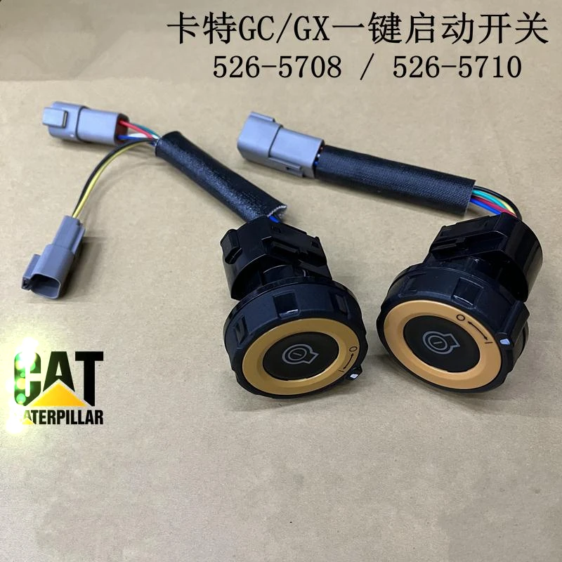 For Excavator Caterpillar E305E 307E 320GC 323GC 330 336 345GC One-button start switch 526-5708 5710
For Excavator Caterpillar E305E 307E 320GC 323GC 330 336 345GC One-button start switch 526-5708 5710