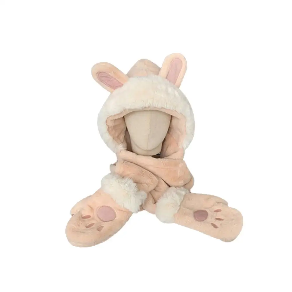 Warm Hat Bear Ear Decoration Soft And Comfortable Pullover Cap Windproof Scarf Delicate And Soft Touch Fresh And Bright Colors
Warm Hat Bear Ear Decoration Soft And Comfortable Pullover Cap Windproof Scarf Delicate And Soft Touch Fresh And Bright Colors