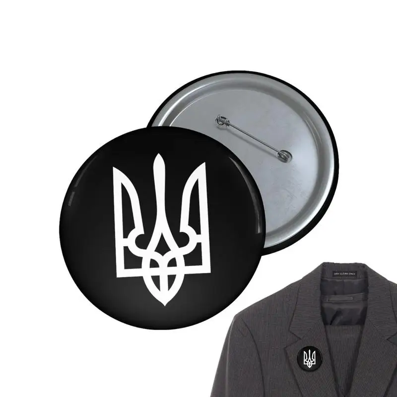 Tridents Ukrainian Brooch 44mm Flag Lapel Pin Enamel Badge Alloy Metal Flag National Pinback Button Ukrainian Flag Tridents
Tridents Ukrainian Brooch 44mm Flag Lapel Pin Enamel Badge Alloy Metal Flag National Pinback Button Ukrainian Flag Tridents