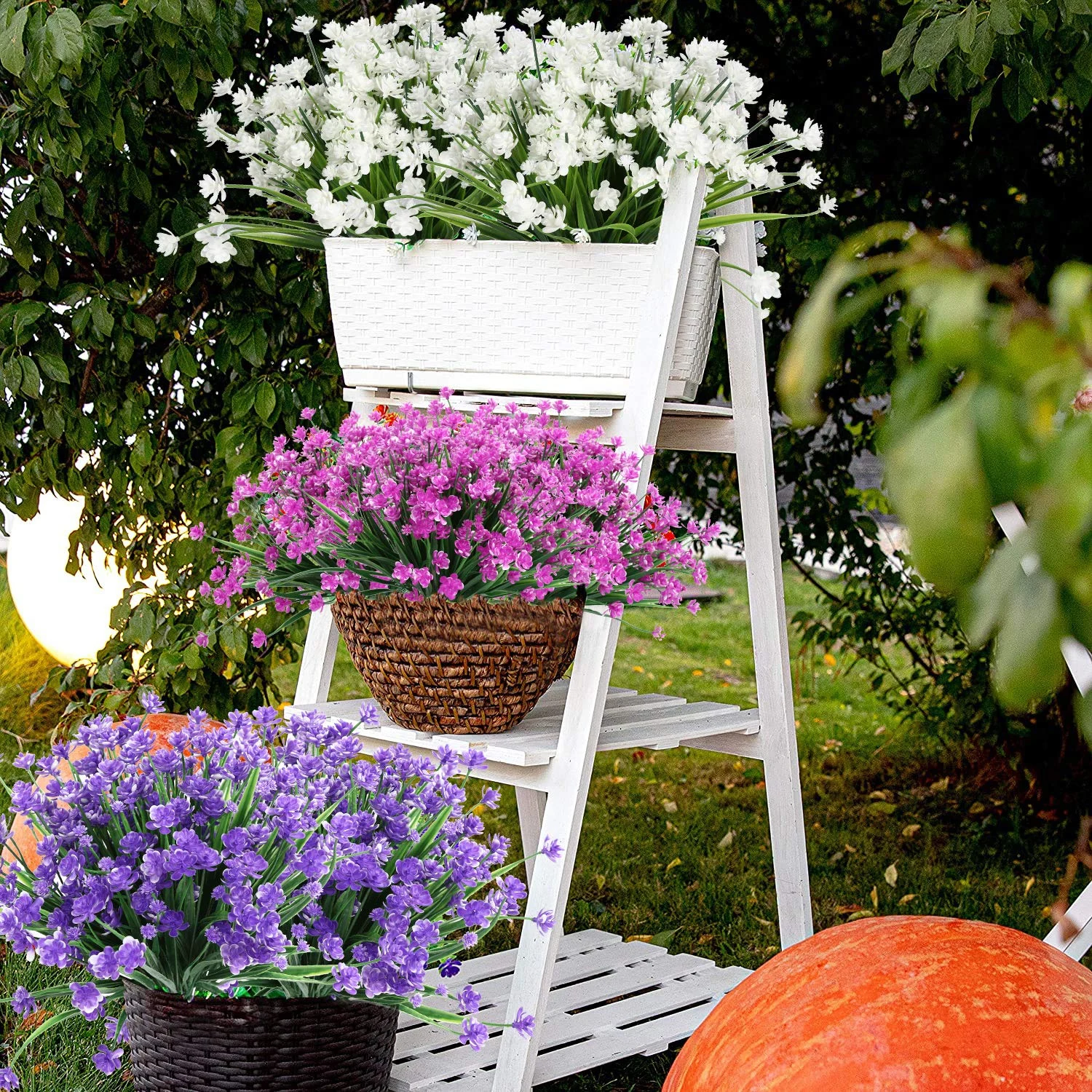 New Artificial Flowers Outdoor for Decoration UV Resistant No Fade Faux Plastic Plants Garden Porch Kitchen Office Decorations
New Artificial Flowers Outdoor for Decoration UV Resistant No Fade Faux Plastic Plants Garden Porch Kitchen Office Decorations