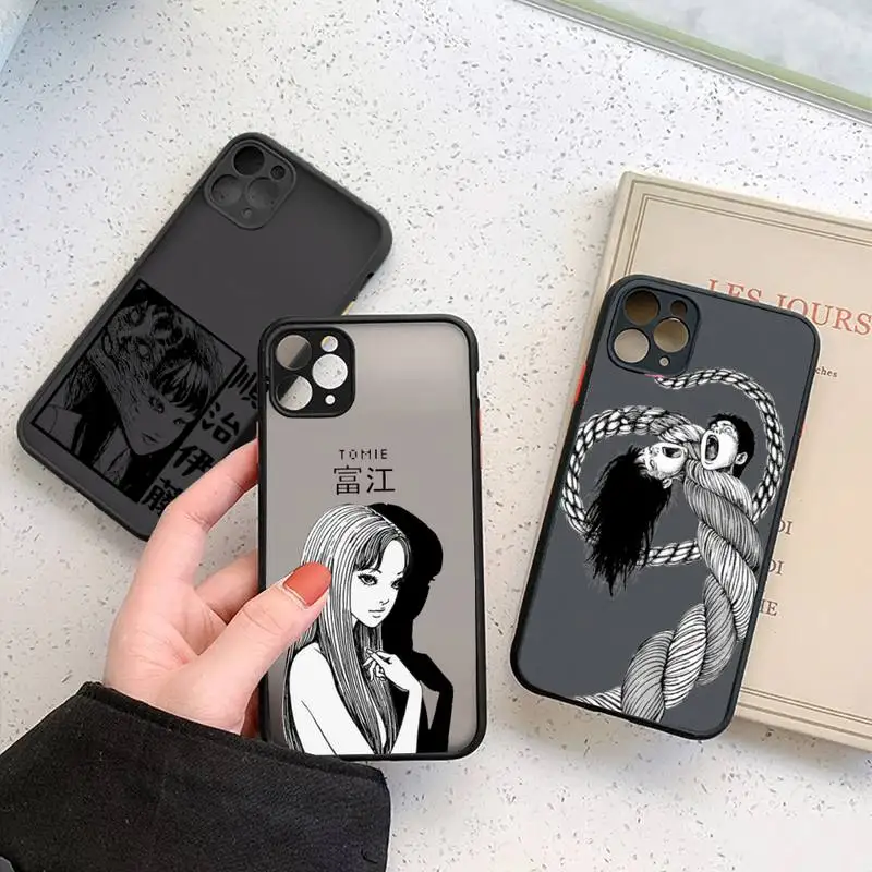 Junji Ito Terror Horror Anime Phone Case For iphone 13 12 11 7 8 plus mini x xs xr pro max matte transparent cover
Junji Ito Terror Horror Anime Phone Case For iphone 13 12 11 7 8 plus mini x xs xr pro max matte transparent cover