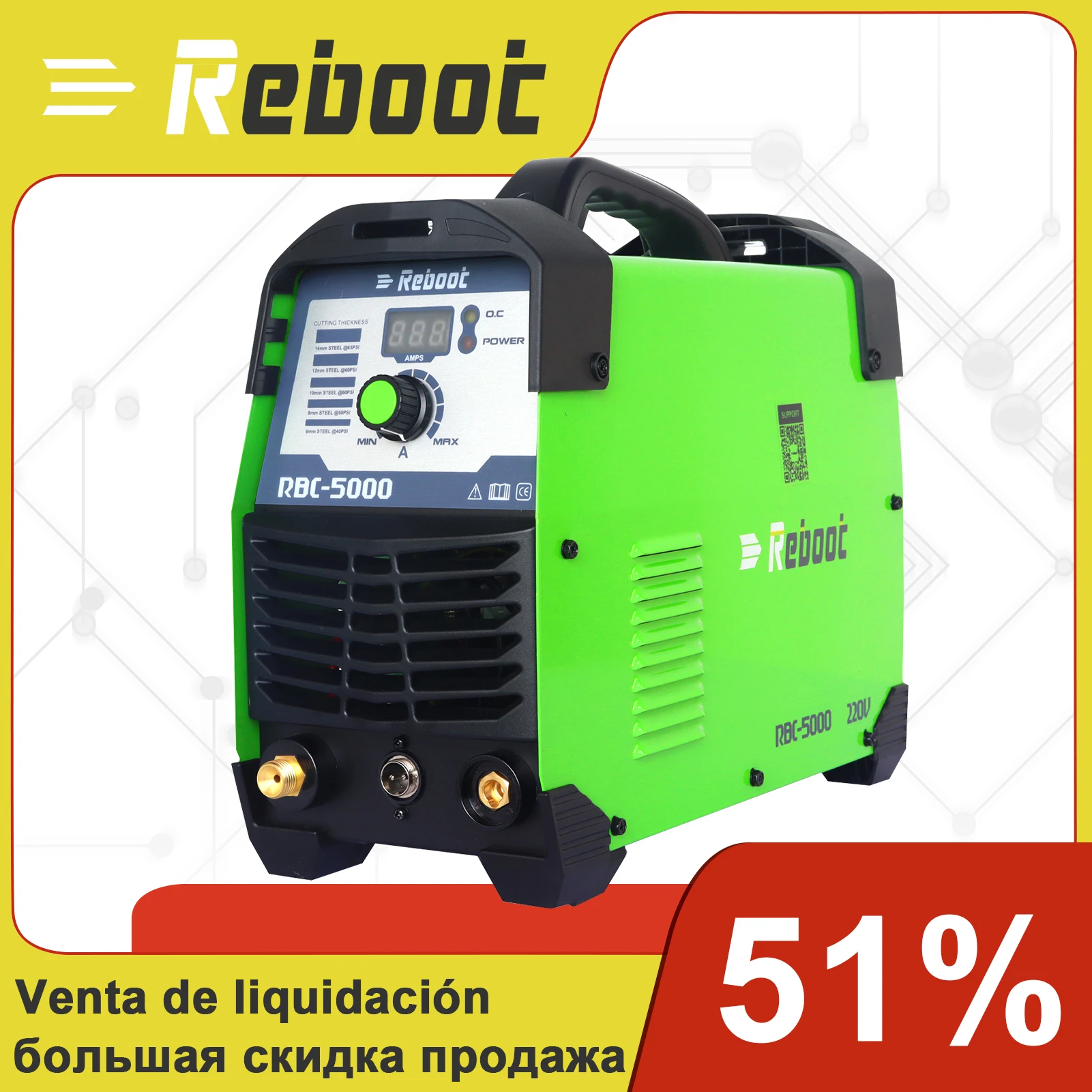 Cut Welding Plasma Machine CUT50 220V Portable Welding Machine Intelligent Digital Display Cutting Tool
Cut Welding Plasma Machine CUT50 220V Portable Welding Machine Intelligent Digital Display Cutting Tool