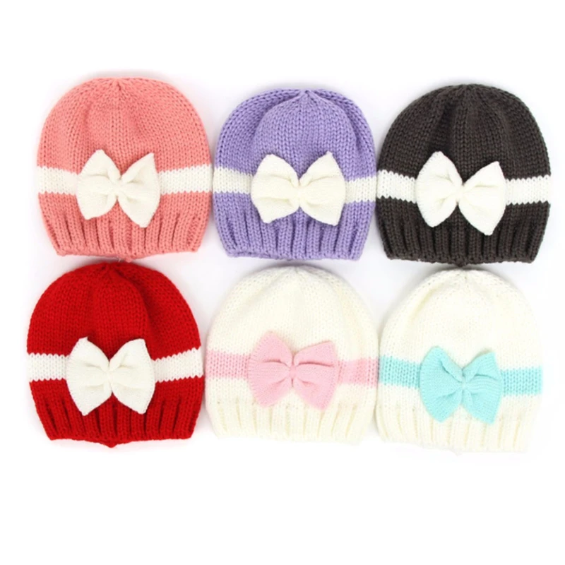 New Baby Spell Color Bow Hat Winter Warm Hat Hat Baby Knitting Wool Hat Boy And Girl Knit Beanies Newborn Photography Props
New Baby Spell Color Bow Hat Winter Warm Hat Hat Baby Knitting Wool Hat Boy And Girl Knit Beanies Newborn Photography Props