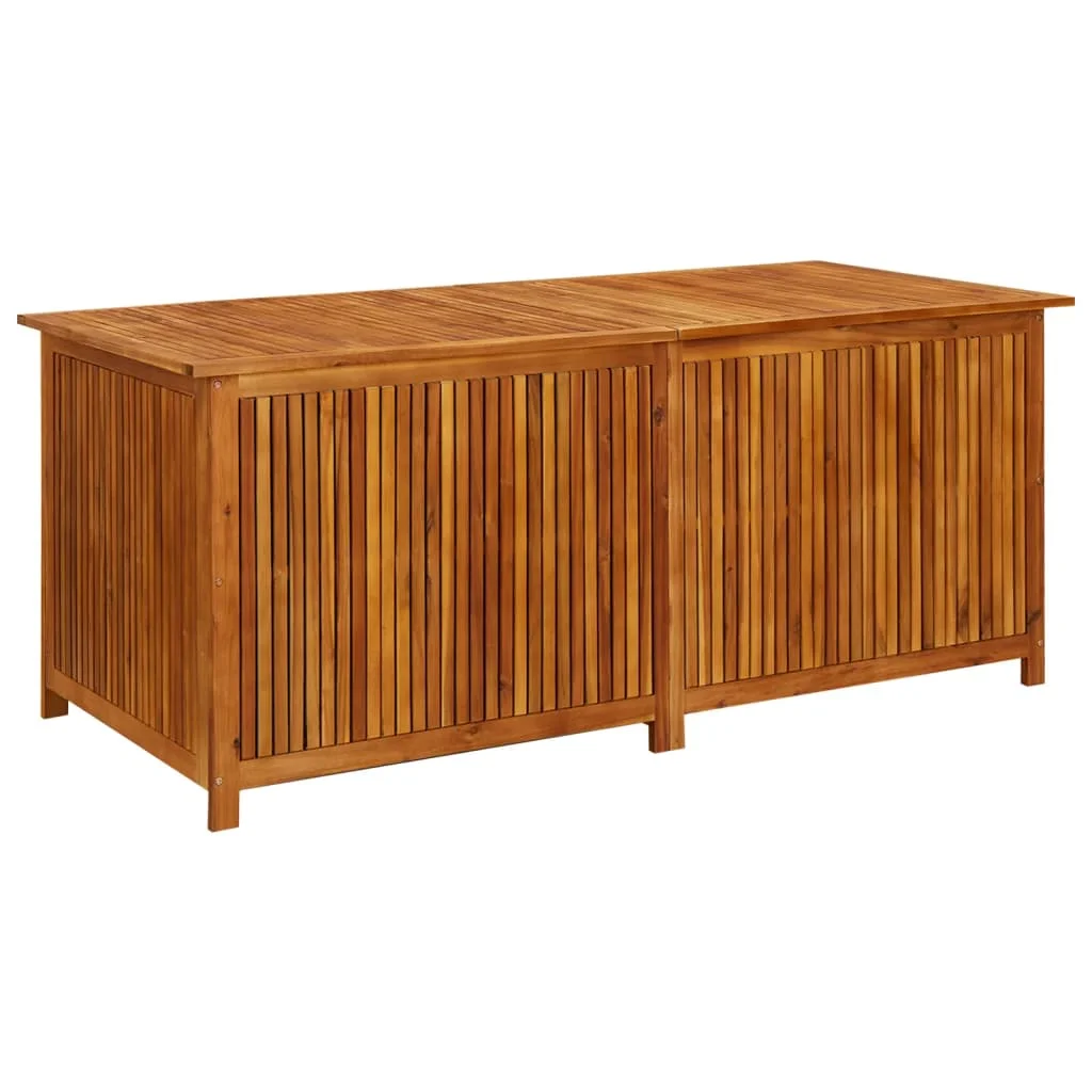 Patio Storage Box, Solid Acacia Wood Outdoor Storage Cabinet, Courtyard Decoration 175x80x75 cm
Patio Storage Box, Solid Acacia Wood Outdoor Storage Cabinet, Courtyard Decoration 175x80x75 cm