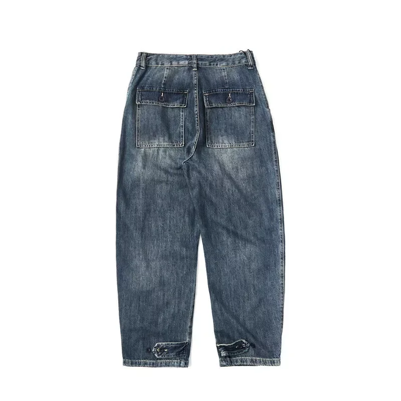 New Casual Pants Trend Loose Washed Old Jeans Men Outdoor Trekking Hiking Tooling Cargo Trousers Students Travel Clothing
New Casual Pants Trend Loose Washed Old Jeans Men Outdoor Trekking Hiking Tooling Cargo Trousers Students Travel Clothing