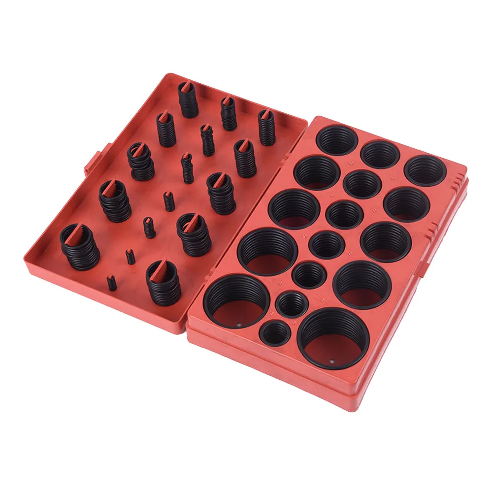 Sealing Gasket Washers for Auto Repair 419pcs Rubber O Ring Assortment Kit for Automotive Oil Seal and Gasket Needs
Sealing Gasket Washers for Auto Repair 419pcs Rubber O Ring Assortment Kit for Automotive Oil Seal and Gasket Needs
