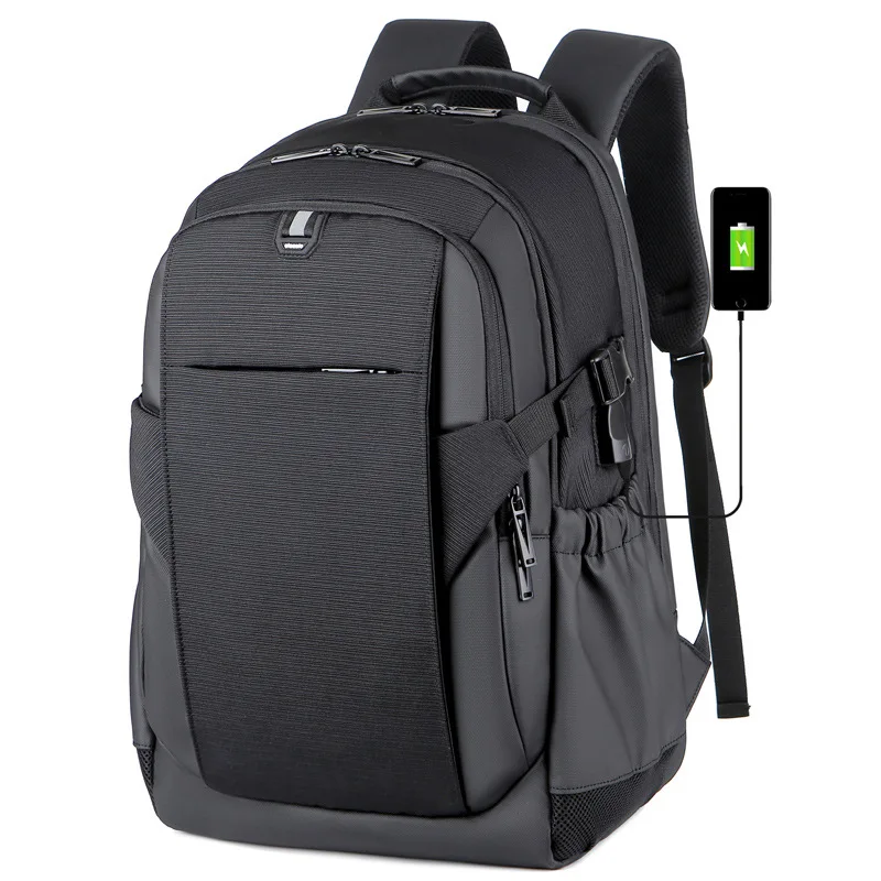 

Laptop Travel Backpack 15Inch Business School College Bag With Compartment Work Computer USB Backpack Anti Theft For Men mochila