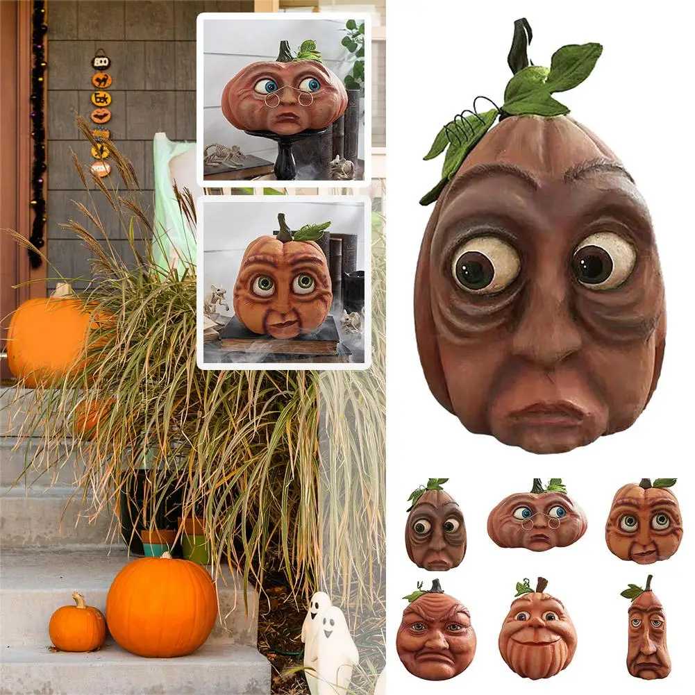 Funny Halloween Decor Ornament Prop Pumpkin Head Outdoor Garden Sculpture Figurines Outside Yard Christmas Statues Lawn Pat N5N5
Funny Halloween Decor Ornament Prop Pumpkin Head Outdoor Garden Sculpture Figurines Outside Yard Christmas Statues Lawn Pat N5N5