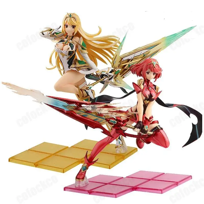 

Homura Hikari Xenoblade 2 Chronicles Game Fate Over Pyra Fighting 1\7 Scale Anime Action figures toy Christmas gifts for kids