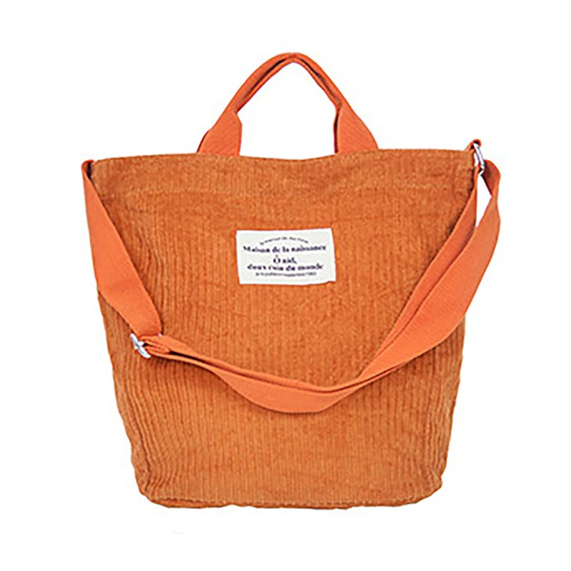 New Women Shoulder Bag Ladies Casual Corduroy Tote Soft Crossbody Bags Female Solid Color Handbag Women Portable Shopping Bags
New Women Shoulder Bag Ladies Casual Corduroy Tote Soft Crossbody Bags Female Solid Color Handbag Women Portable Shopping Bags