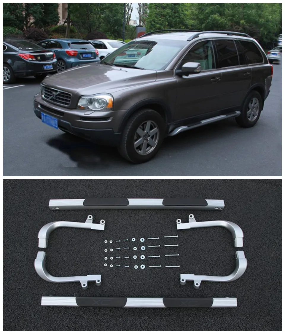 High Quality Aluminum alloy Running Boards Side Step Bar Pedals Fits For Volvo XC90 1997-2014
High Quality Aluminum alloy Running Boards Side Step Bar Pedals Fits For Volvo XC90 1997-2014