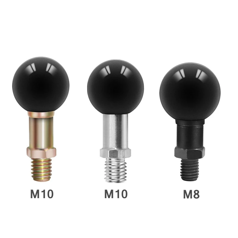 25mm Ball Head Adapter with M8 or M10 Thread Post Motorcycle Handlebar Mount Rearview Mirror Ball Clamp Metal Base
25mm Ball Head Adapter with M8 or M10 Thread Post Motorcycle Handlebar Mount Rearview Mirror Ball Clamp Metal Base