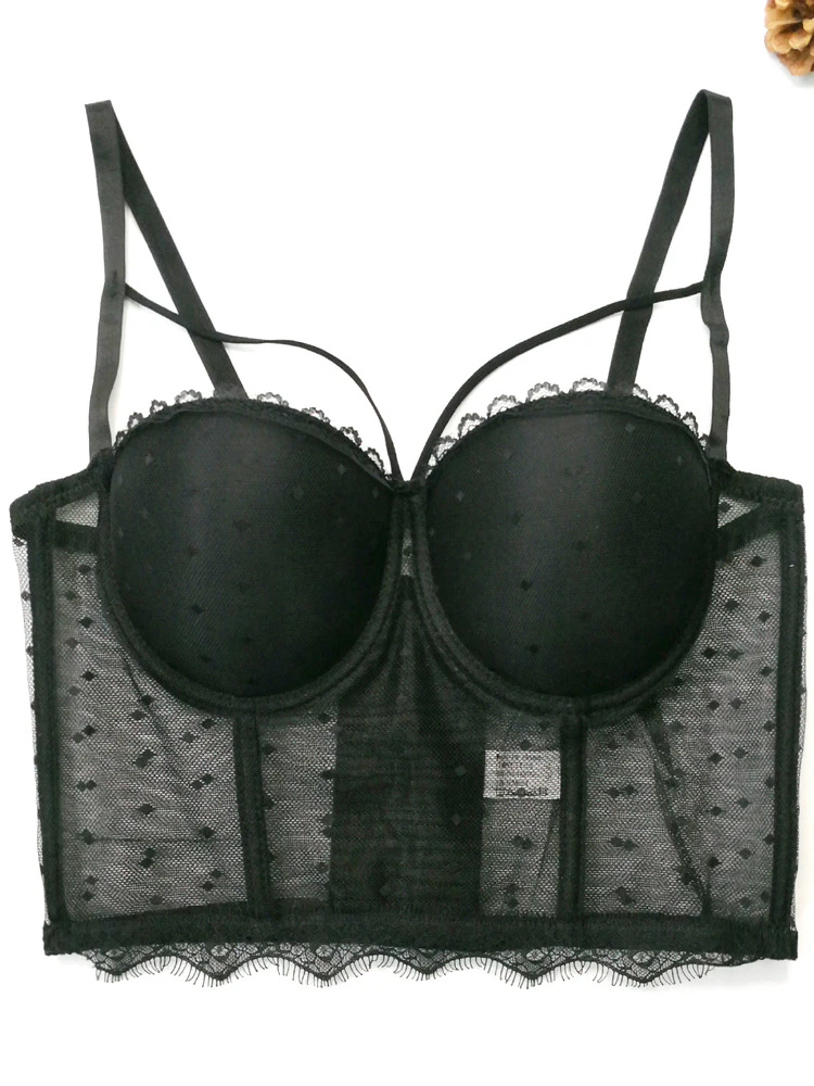 Beautiful back adjustment with steel ring shaped thin upper support underwear wearing lace mesh sling for women
Beautiful back adjustment with steel ring shaped thin upper support underwear wearing lace mesh sling for women