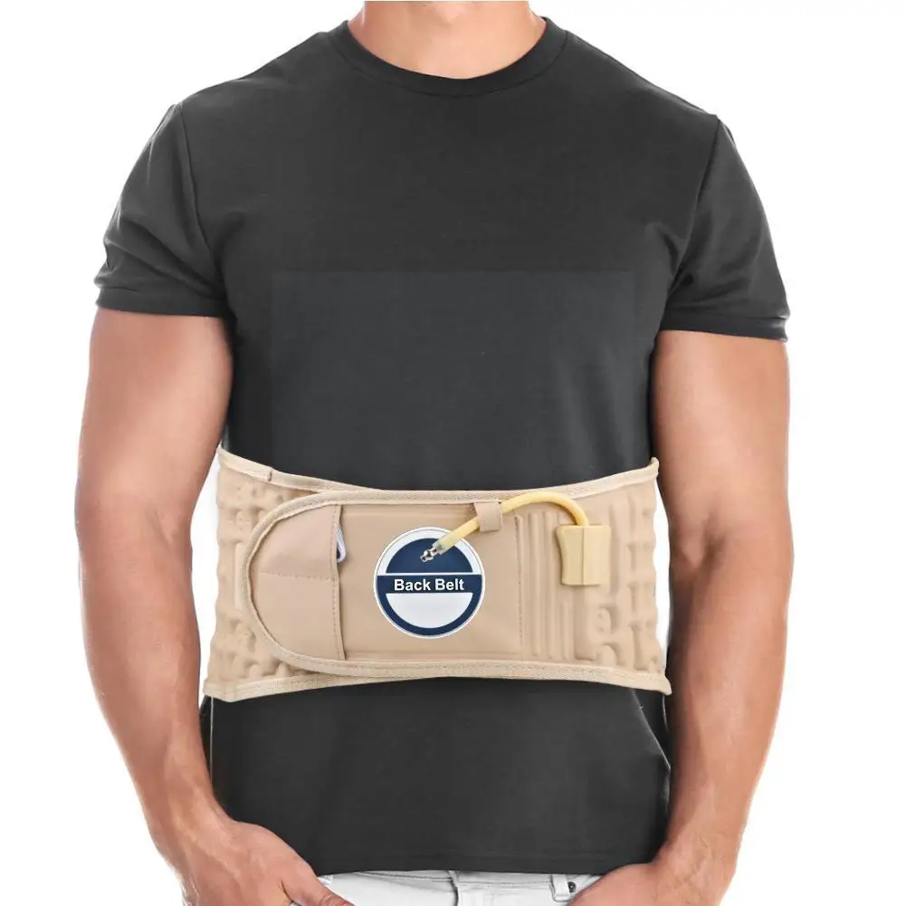Lumbar Decompression Inflatable Waist Belt Disc Herniation Corrector Back Brace Spinal Pain Posture Massage Support Relief M2i8
Lumbar Decompression Inflatable Waist Belt Disc Herniation Corrector Back Brace Spinal Pain Posture Massage Support Relief M2i8