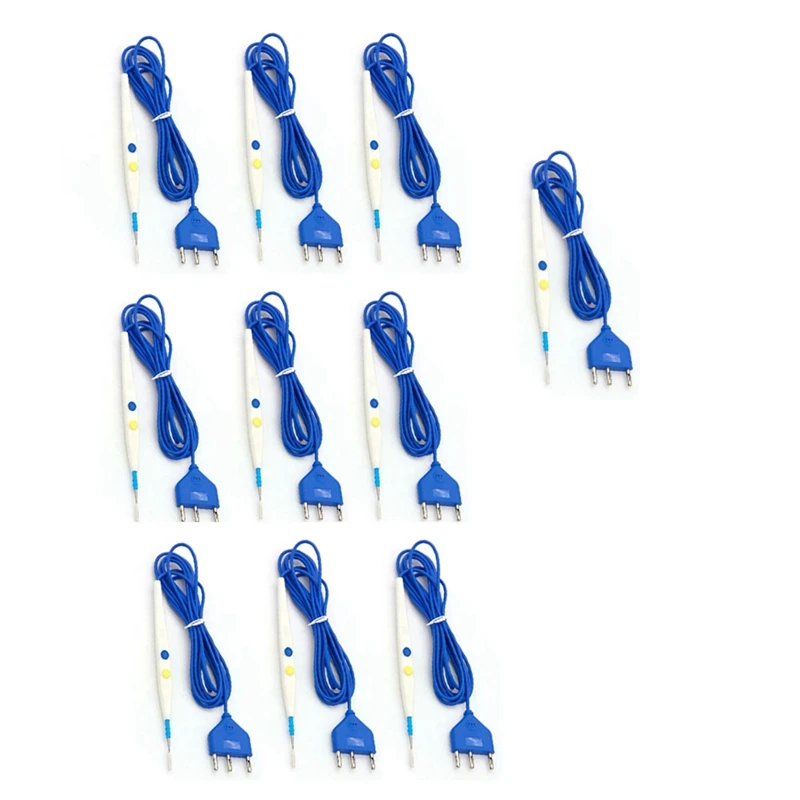 10Pcs Electrosurgery LEEP Unipolar Electric Knife Pen High Frequency Electric Knife Pen
10Pcs Electrosurgery LEEP Unipolar Electric Knife Pen High Frequency Electric Knife Pen