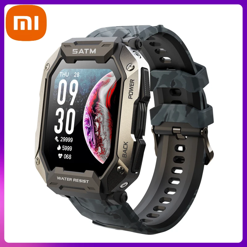 XIAOMI Smart Watch Men 5ATM Waterproof 1.71 Inch 280*320 Full Touch Screen 380MA Large Capacity Battery Sport Smart Watch +Box
XIAOMI Smart Watch Men 5ATM Waterproof 1.71 Inch 280*320 Full Touch Screen 380MA Large Capacity Battery Sport Smart Watch +Box