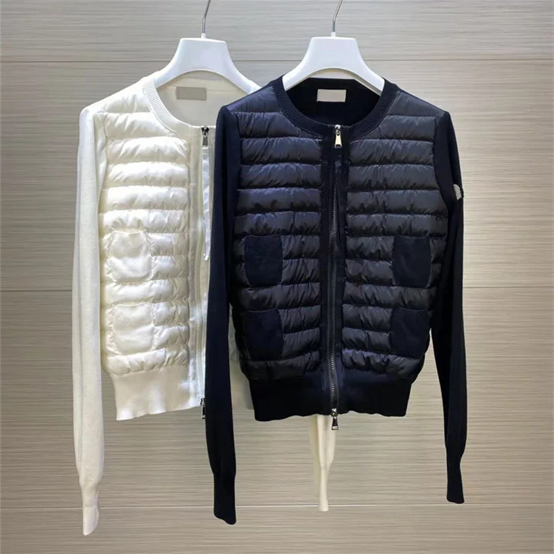 2022 spring women's sweater waist gathered slim short four-pocket down warm top crewneck cardigan long sleeve
2022 spring women's sweater waist gathered slim short four-pocket down warm top crewneck cardigan long sleeve