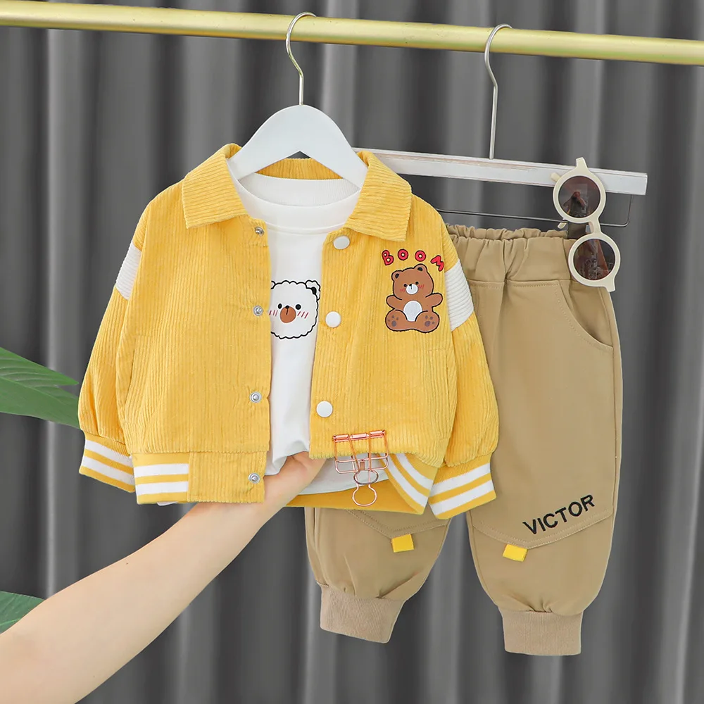 6M-4T Kids Boutique Clothes Baby Boy Fall Clothes Jacket and Tshirts and Pants 3 Piece Set Toddler Boys Outfits
6M-4T Kids Boutique Clothes Baby Boy Fall Clothes Jacket and Tshirts and Pants 3 Piece Set Toddler Boys Outfits