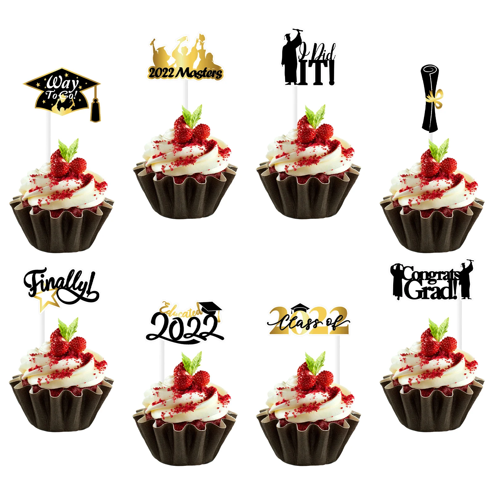 72pcs Food Topper& Centerpiece Party Cake Decorations 2022 Graduation Cake Decorations Graduation Cake Topper
72pcs Food Topper& Centerpiece Party Cake Decorations 2022 Graduation Cake Decorations Graduation Cake Topper
