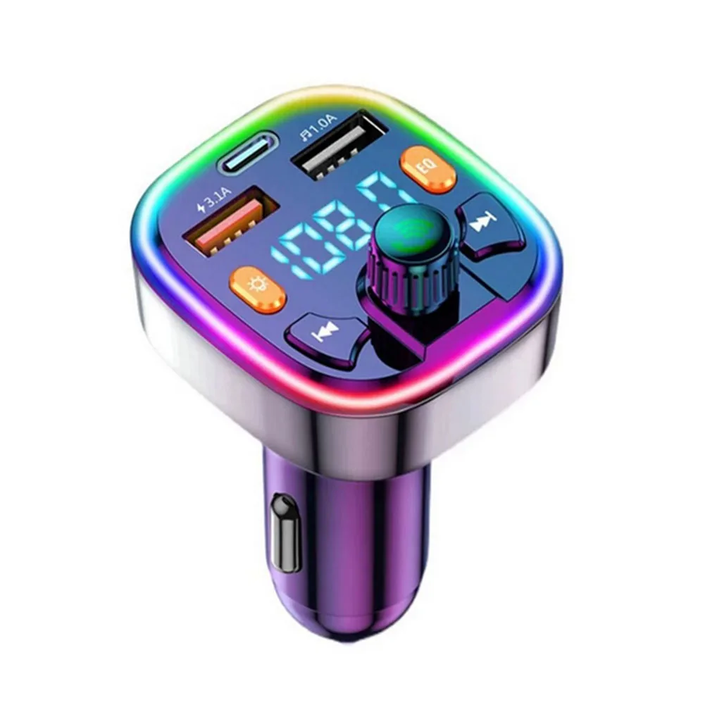 Car Audio Receiver Handsfree Dual USB Fast Charger FM Transmitter Charger Wireless Handsfree Audio Receiver
Car Audio Receiver Handsfree Dual USB Fast Charger FM Transmitter Charger Wireless Handsfree Audio Receiver