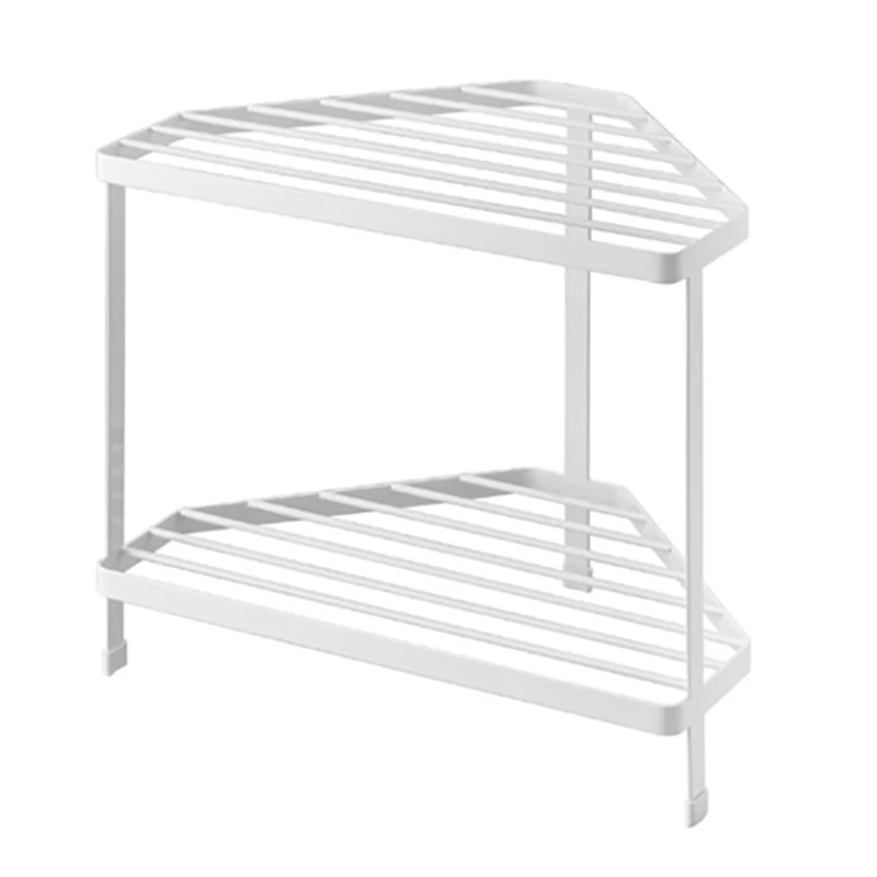 Triple-cornered Dish Drying Hanger Storage Rack Kitchen Corner Shelf 2 Layers Pot Shelf Stove Storage Organizer White
Triple-cornered Dish Drying Hanger Storage Rack Kitchen Corner Shelf 2 Layers Pot Shelf Stove Storage Organizer White