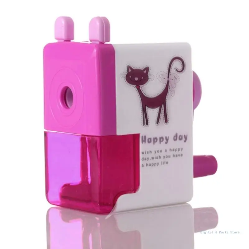 M17F Desktop Manual Pencil Sharpener with Large Clear Shaving Box for Boy Girl School
M17F Desktop Manual Pencil Sharpener with Large Clear Shaving Box for Boy Girl School