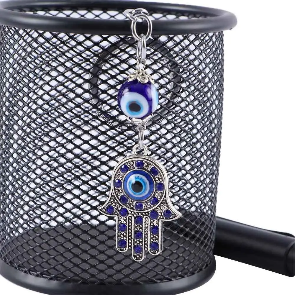 Evil Eye Blue Hamsa Keychain Hand Fatima Protection Charm Key Holder Good Luck Keychain Amulet
Evil Eye Blue Hamsa Keychain Hand Fatima Protection Charm Key Holder Good Luck Keychain Amulet