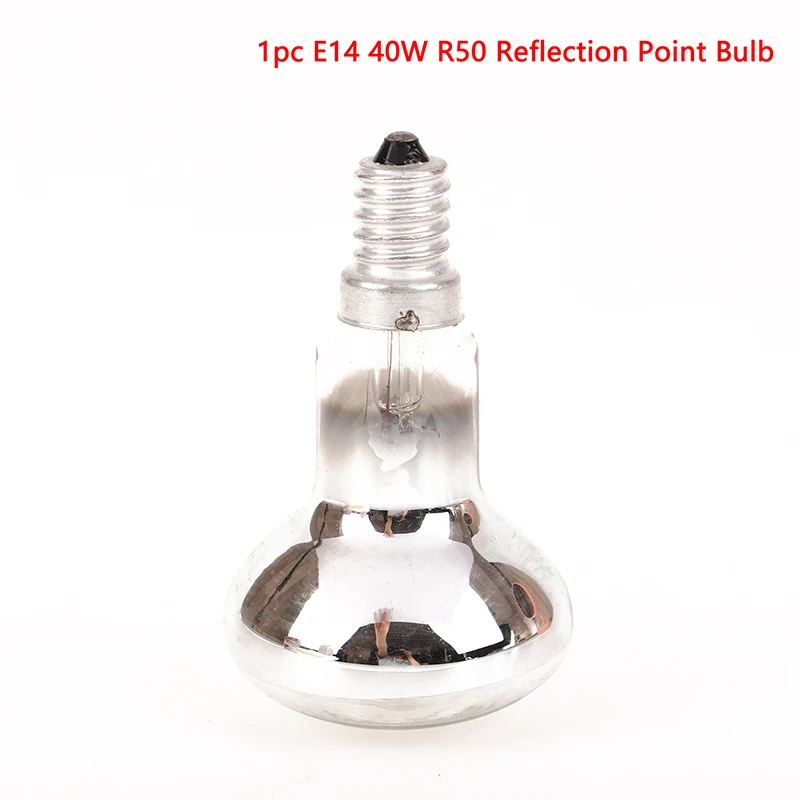 

1Pc 40W E14 Edison Incandescent Lamp Bulb 220-240V Transparent Indoor Lava Lamp Incandescent Lamp R50 Reflection Point Bulb